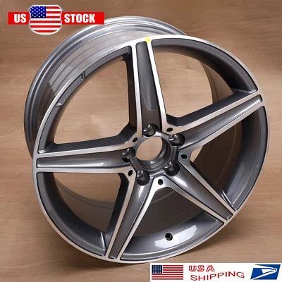New 18" X 8.5" Car Replacement Wheel Rim For Mercedes-Benz C300 C350 E400 E550 - Image 1 of 4