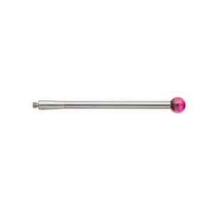 CMM Styli M2 Thread 5mm Ruby Ball Tungsten Carbide Stem 40mm Length A-5003-0048 - Bild 1 von 3