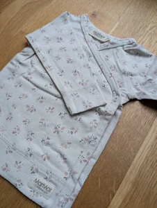 Baby Langarm-Wickelshirt, MarMar Copenhagen, Weiß, Größe 62 - Bild 1 von 3