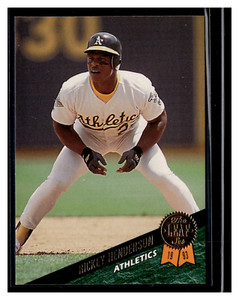 1993 Leaf  #291 Rickey Henderson