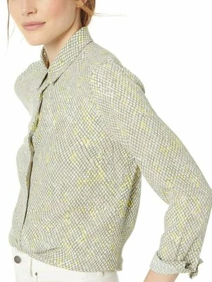 $280 EQUIPAMIENTO NUEVO CON ETIQUETAS TALLA S CAMISA MANGA LARGA IMPRESA GEOGRÁFICA ESENCIAL SILVERLIN MULTI Foto 1 de 3