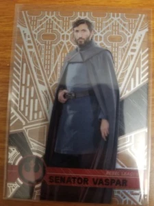 Star Wars High Tek #109 2017 Senator Vaspar Form 2 patrón 3 casi nuevo como nuevo - Imagen 1 de 1