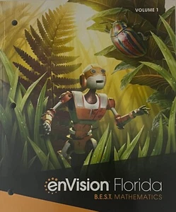 Grade 6 Envision Mathematics Florida BEST Student Edition Volume 1 2023 B.E.S.T. - Imagen 1 de 1