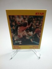 Michael Jordan Bulls 1991 Star Promo Yellow Career Stats #1 /1000