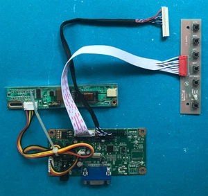 VGA Driver Board for 14.1" 1024x768 B141XG08 V.1 V.3 B141XG09 V.3 B141XG13 V.8 - Picture 1 of 3