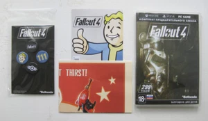 Fallout 4 Russische Pre-Order Box mit Nuka Cola Poster Pins - Bild 1 von 3