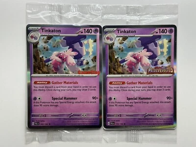Pokémon Tinkaton 105/193 GameStop Best Buy Promo SEALED - Image 1 of 2