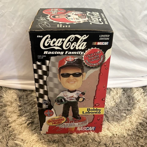 Rare Coca Cola Bobby Labonte Bobble Head SIGNED #1916 Cover