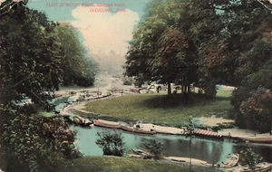 VINTAGE CLEVELAND OH OHIO POSTKARTE MOTORBOOTE IM GORDAN PARK 1914 91022 - Bild 1 von 2