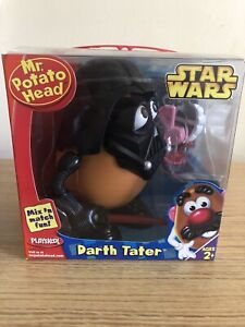 New STAR WARS Mr. Potato Head Darth Vader Toy Darth Tater 2004 Playskool NIB!