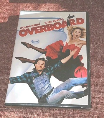 Overboard (DVD, 1987 MGM Studios) Kurt Russell Goldie Hawn Preowned Foto 1 de 3