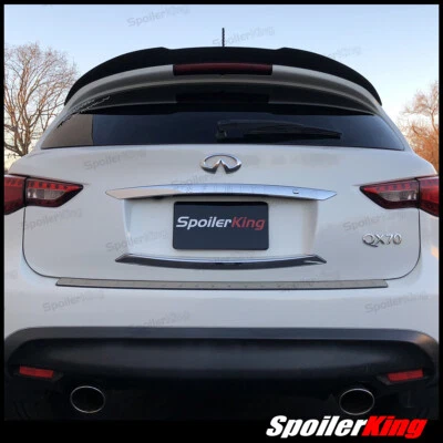 (380KC) Rear trunk duckbill spoiler (Fits: Infiniti QX70 FX50 2009-2018)  - Imagen 1 de 4