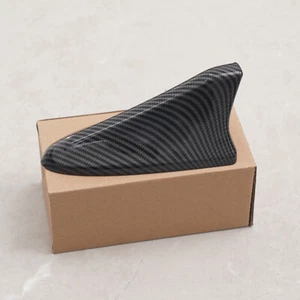 1x Carbon Fiber Style Shark Fin Antenna Cover For 2015-19 Hyundai Sonata Elantra - Picture 1 of 8