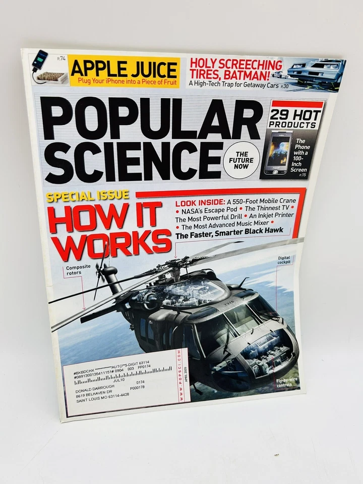 Popular Science Magazine April 2009 Special Issue How It Works - Image 1 of 4