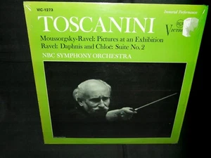 TOSCANINI NBC SYMPHONY MOUSSORGSKY-RAVEL / PICTURES AT AN EXHIBITION / VIC-1273 - Bild 1 von 8