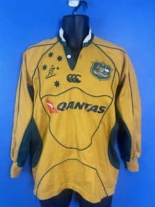 Canterbury Australia Wallabies Rugby Union Jersey Shirt Small Long-sleeve 2008 - Picture 1 of 8