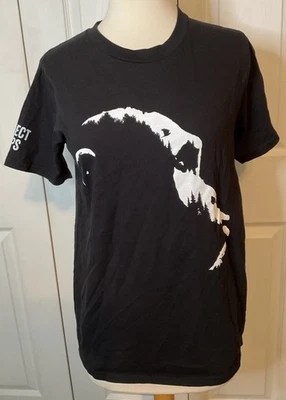 Project Chimps Chimp Black Organic Cotton Tee Shirt Size Small New Made USA - Image 1 of 2