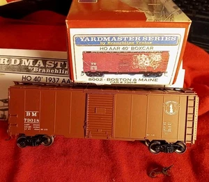Boston & Maine Minuteman Branchline Yardmaster AAR 40' Boxcar HO R2R KD BM 73018 - Picture 1 of 9