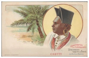 XX1107/ Chetty - Veritables Grains de Sante Docteur Franck Litho Reklame AK - Picture 1 of 2