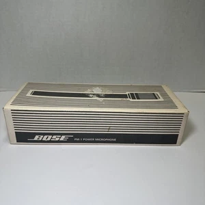 Bose Power Microphone PM-10 Kondensatormikrofon 5,2 Ohm getestet -Neu Open Box- - Bild 1 von 7