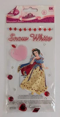 Disney Princesa Blancanieves Con Gemas Álbum de Recortes Pegatinas Por EK Success Foto 1 de 2