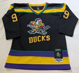 Mighty Ducks Movie Jersey Adam Banks Multi Color Size M Child Size/ Kids - Picture 1 of 10