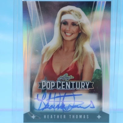 Heather Thomas - 2025 Leaf Pop Century Autograph - SEXY THE FALL GUY - #19/20 - Image 1 of 2