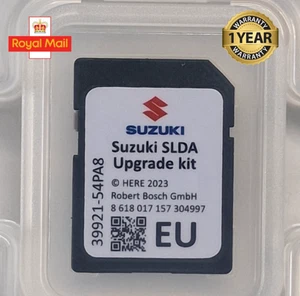NEW 2023 SUZUKI SLDA MAP SAT SWIFT / SX4 / IGNIS SD CARD NAV UPDATE 39921-54PA8 - Picture 1 of 3