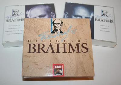 FURTWÄNGLER Dirigiert BRAHMS - RARE 6CD BOX - 1990 - EMI - TOP ZUSTAND - Bild 1 von 4