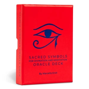 Sacred Symbols Oracle Deck For Divination and Meditation, by Marcella Kroll! - Picture 1 of 5