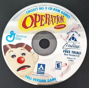 OPERATION General Mills PC Game America Online, AOL Collectible Disc/CD NEW - Picture 1 of 1