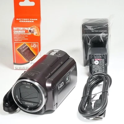 Sony HDR-PJ670 Brown HD Camcorder Handycam 30x Optical zoom 32GB w/Battery - Image 1 of 4