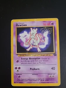 Mewtwo #3 (WB Movie Promo) - Pokemon WoTC Promo Black Star Stamped MP - Picture 1 of 2