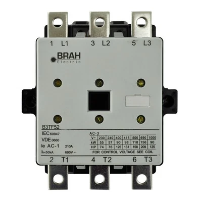 3TF5222-0AC2 Replacement 170A 600V 3P Siemens Contactor with 24VAC Coil - Image 1 of 3