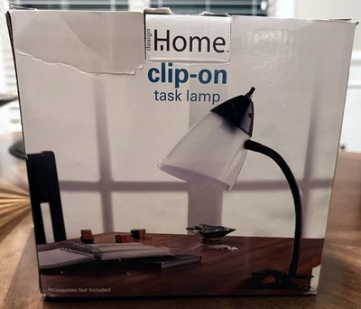 Clip Desk Lamp Light for Reading, Home Office, Nightstand Task Lamp NEW - Image 1 of 4