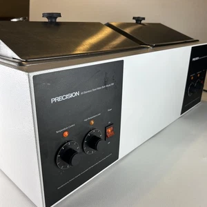 Precision 188 Dual Wasserbad mit Deckel 3,5 GAL pro Kammer 120 V VOLLSTÄNDIG GETESTET - Bild 1 von 17