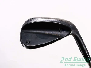 TaylorMade Milled Grind 3 Raw Black Wedge Lob LW 58° Graphite Stiff Right 35.0in - Picture 1 of 8