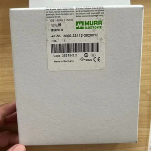 one NEW MURR 3000-33113-3020012 safety relay Free shipping #YP1 - Picture 1 of 3