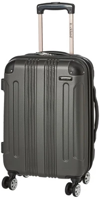 London Hardside Spinner Wheel Luggage, Grey, Carry-On 20-Inch - Image 1 of 4