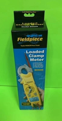 Fieldpiece SC640 TRMS AC/DC Swivel Head Clamp Meter with Dual Display - Image 1 of 3