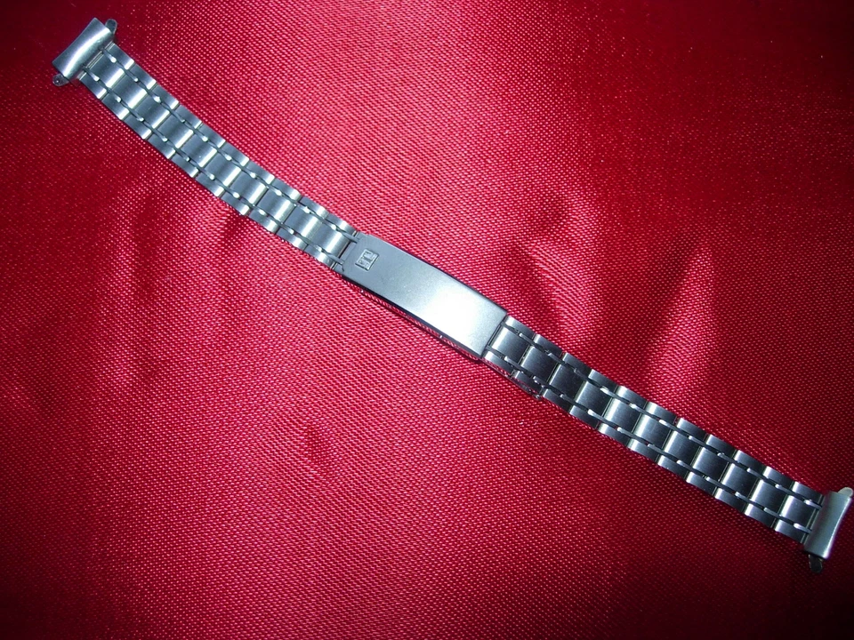 Bracelet acier TISSOT montre DAME 70s  80s vintage strap band 11mm horloger t2 - Photo 1/1