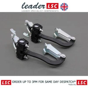 Rear Door Catch Stay Hinge Stop Check Strap PAIR Citroen Relay 8731R0 8731R1 NEW - Picture 1 of 12