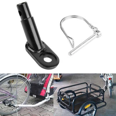 Universal Anhängerkupplung Kupplung Adapter Für Fahrradanhänger Kinderwagen Mofa - Bild 1 von 4