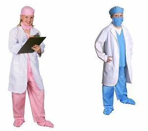 Jr. PHYSICIAN coat career surgeon doctor boys girls halloween costume
