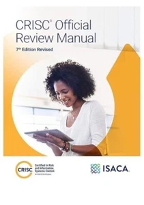 (Check Discription) CRISC Official Review Manual, 7th Edition Revised - Picture 1 of 1