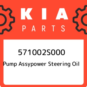 571002S000 Kia Pump assypower steering oil 571002S000, New Genuine OEM Part - Picture 1 of 1