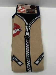 Ghostbusters Peter Venkman Novelty Crew Socks Mens Size 6-12 Unisex Brand New - Picture 1 of 2