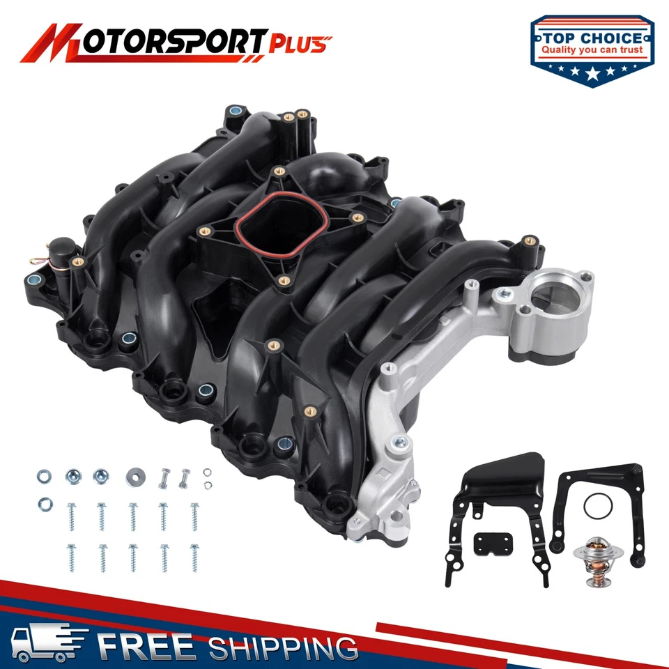 Intake Manifold w/ Gaskets For Ford Explorer Mustang Lincoln Town Car 4.6L V8 - Image 1 of 4