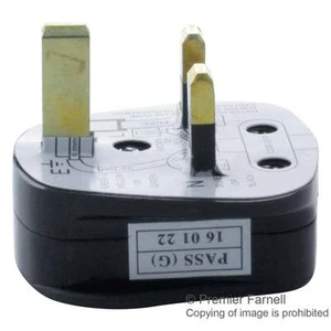 VisioSound Black 13 Amp Plug - Picture 1 of 1