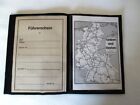 Vintage Maitre Black Leather Wallet Passport License Slots Made In Germany